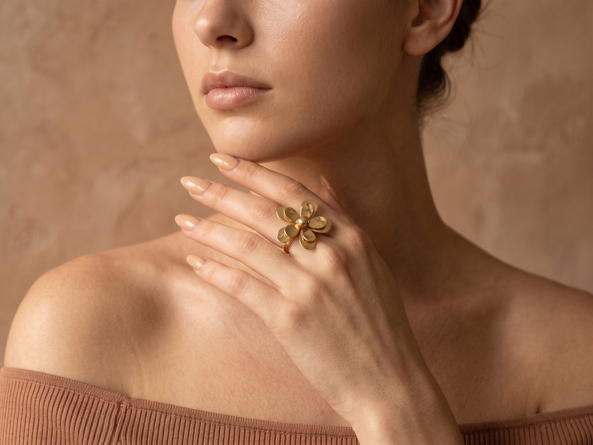 LIAM | Bague en acier inoxydable ajustable