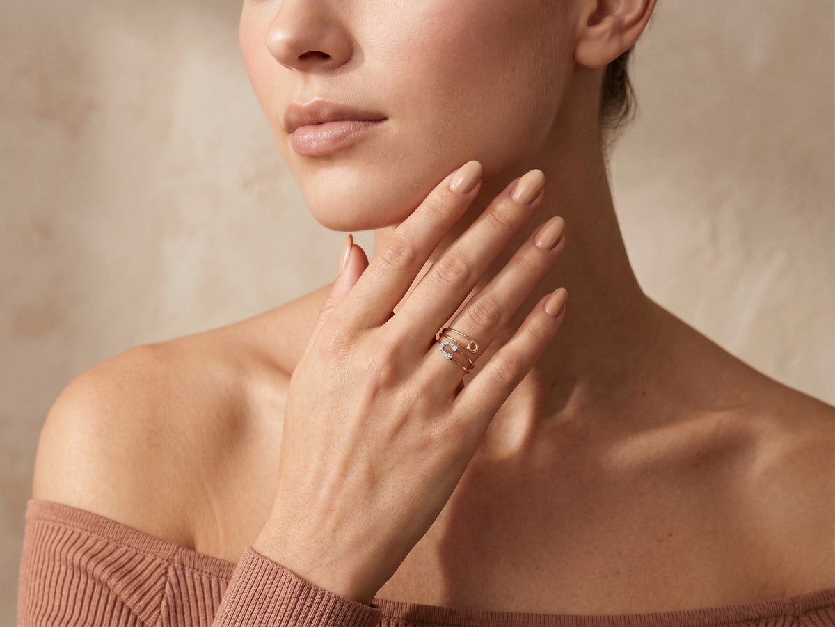 EFFY | Bague en acier inoxydable ajustable