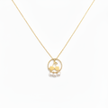 JEJE | Collier en acier inoxydable et perles d'eau douce