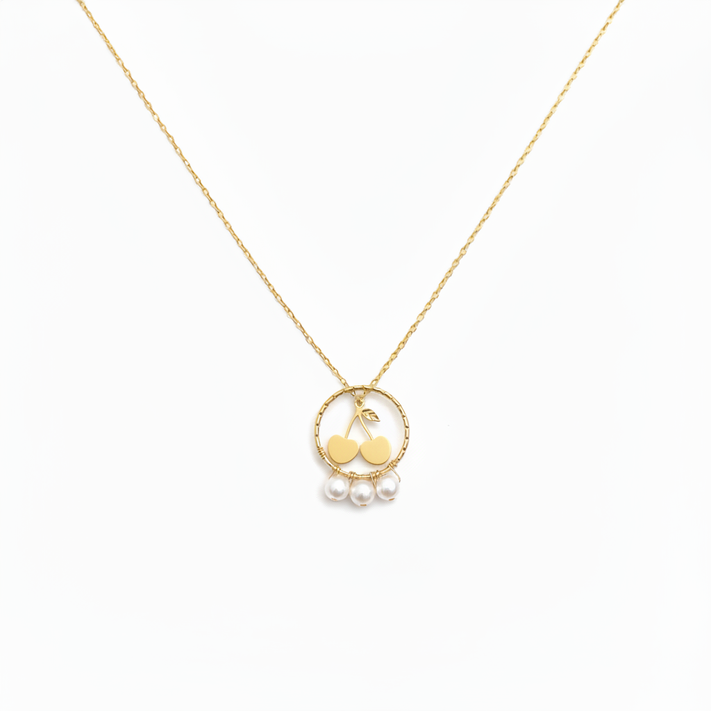 JEJE | Collier en acier inoxydable et perles d'eau douce