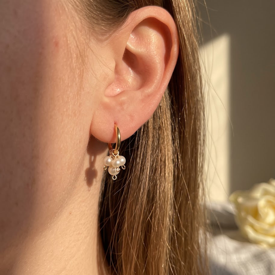 Sin | Boucles d'oreilles en acier inoxydable