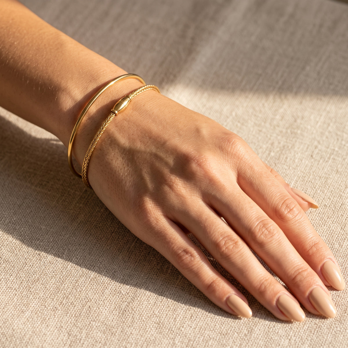 JUJU | Duo de bracelets en acier inoxydable