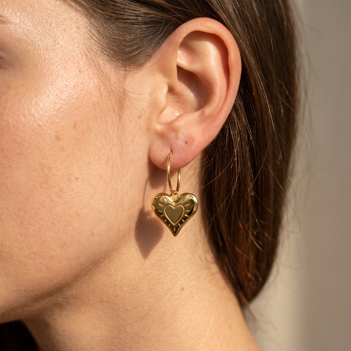 HER |  Boucles d'oreilles en acier inoxydable