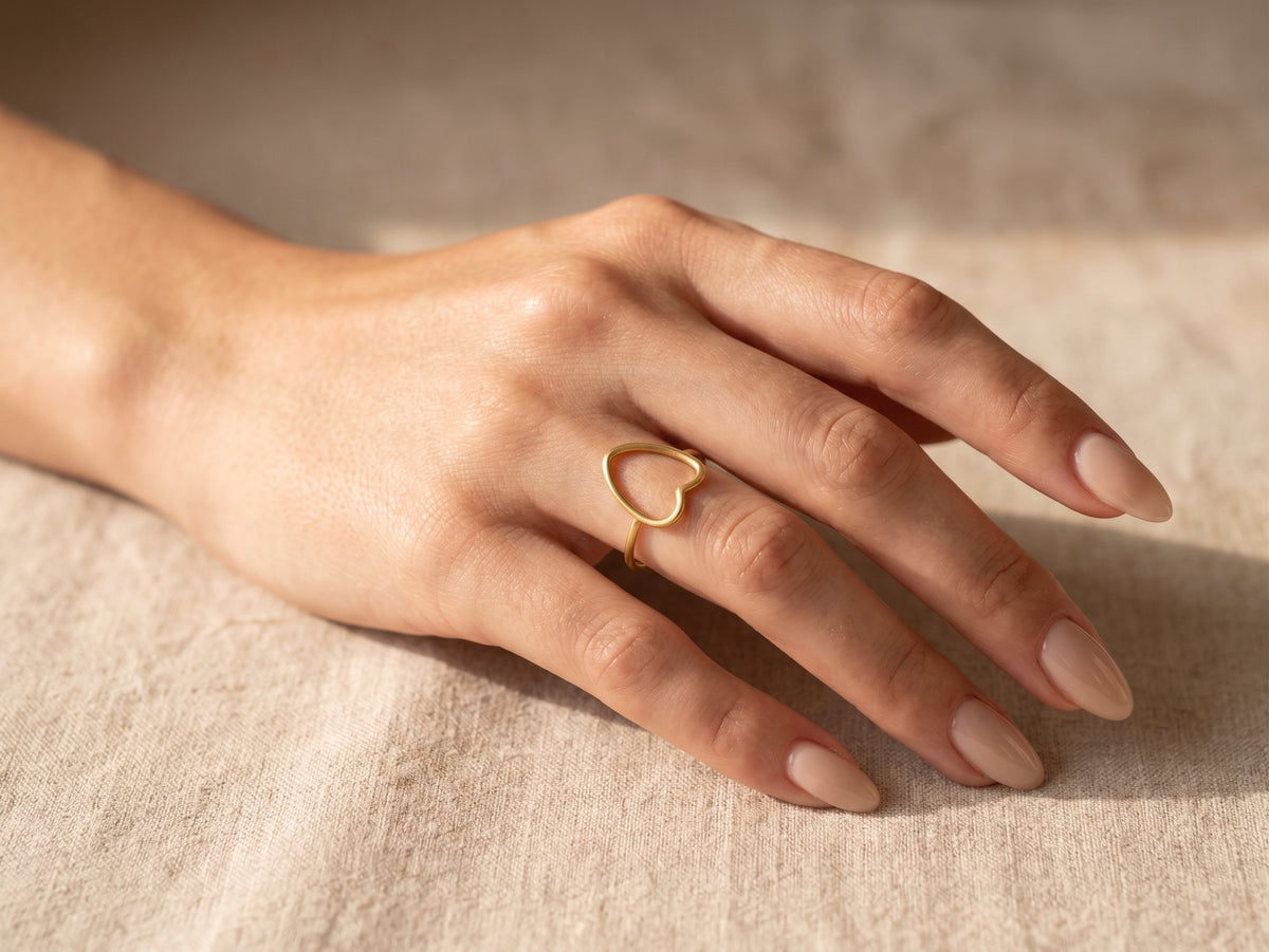 LUV | Bague en acier inoxydable ajustable