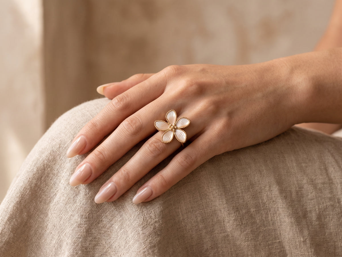 FLOW | Bague en acier inoxydable ajustable