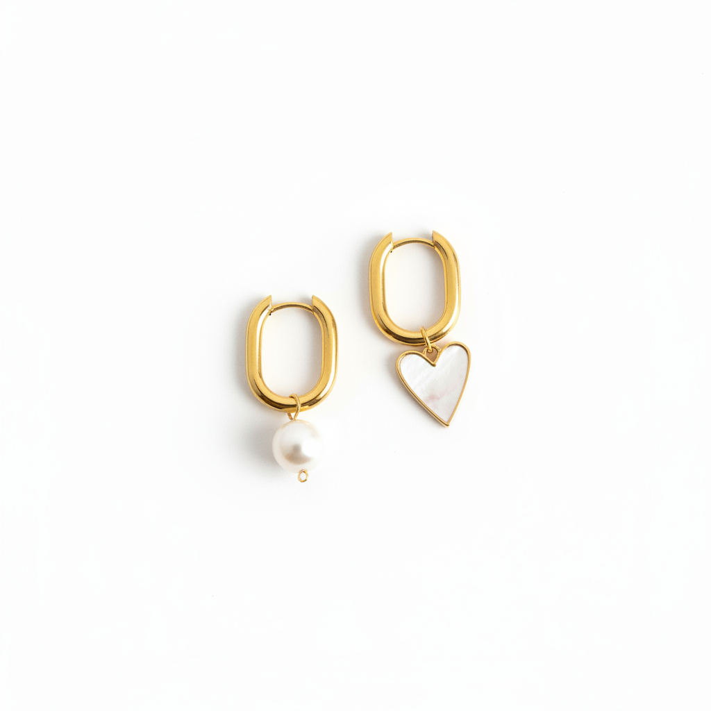 JAZZ | Boucles d'oreilles en acier inoxydable