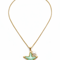 MEL | Collier en acier inoxydable et perle d'eau douce